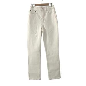 J. Crew Women's Classic Straight White High Rise Jeans 24 New